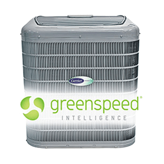 Infinity 20 heat pump with greenspeed intellignece