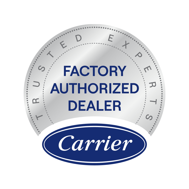 Carrier Factory Authorized Dealer Badge 2025